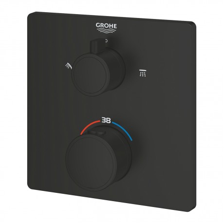 1022092430 Grohtherm - Термостатен смесител за душ с 2 изхода